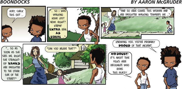 the boondocks comic strip archive Disney top xxx